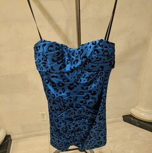 Windsor blue and black dress